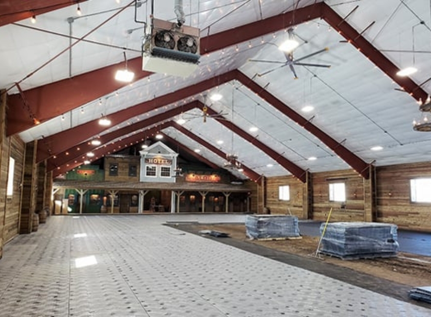 Flooring & Site Setup